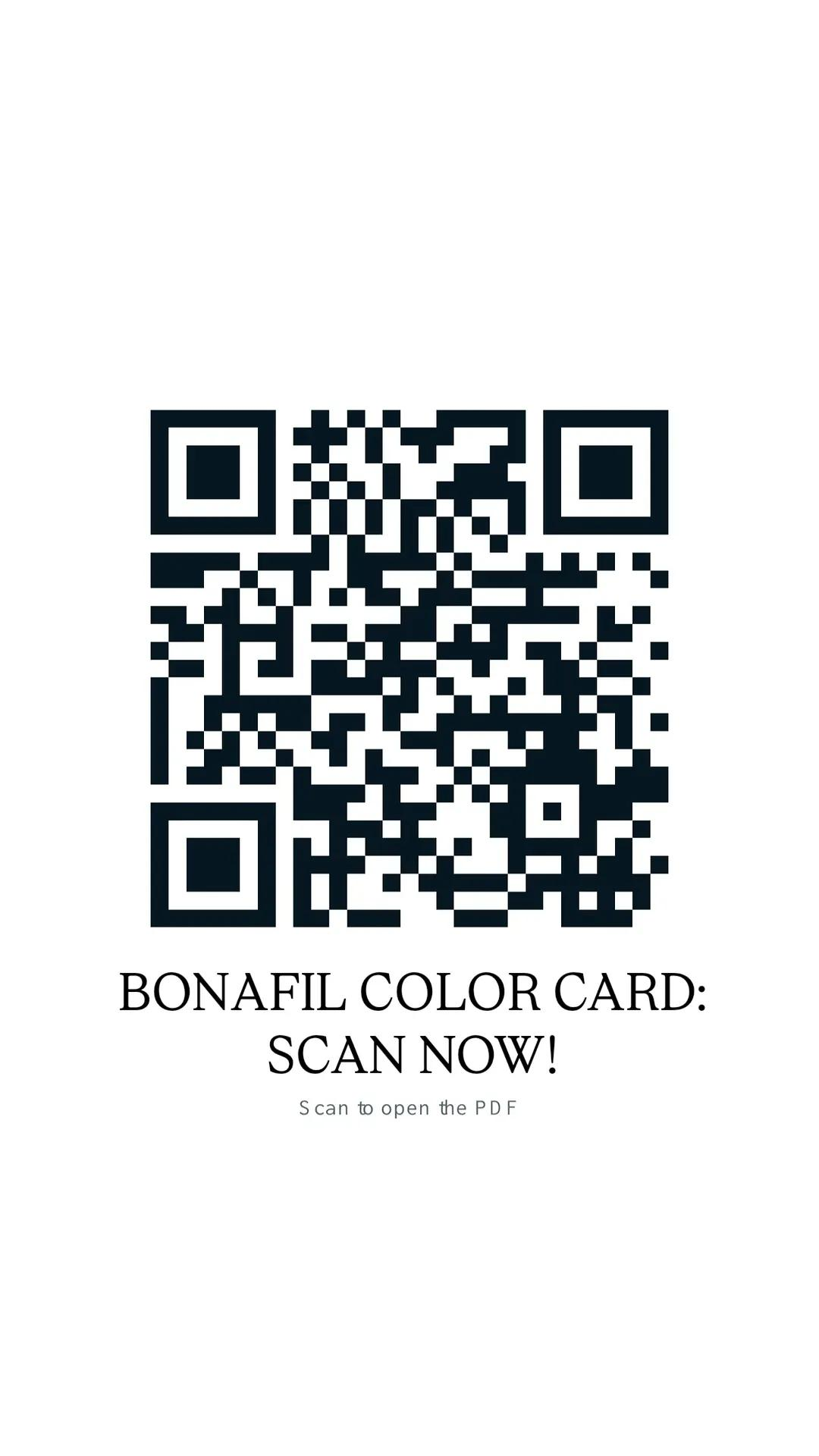 QR code for the BonaFil color card PDF